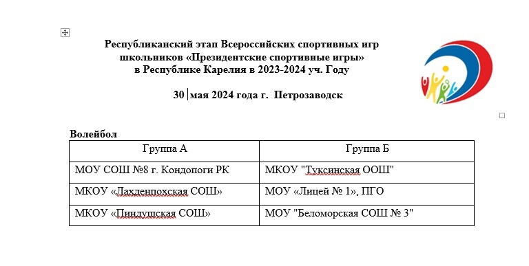 Президентские спортивные игры - волейбол и баскетбол 3х3